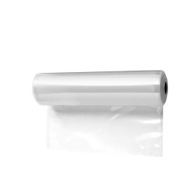 Pack of 2000 Food Utility Bags on Rolls 6.5 x 8. Twist Ties. 0.6 mil LLDPE Flat Bags 6 1/2 x 8. Plastic Bags on Roll for Storing and Transporting
