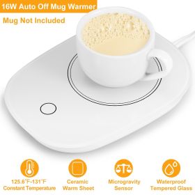 gCoffee Mug Warmer Cup Warmer Auto Shut Off Coffee Tea Milk Electric Heater Pad Office Home Desk Coffee Mug Warmer